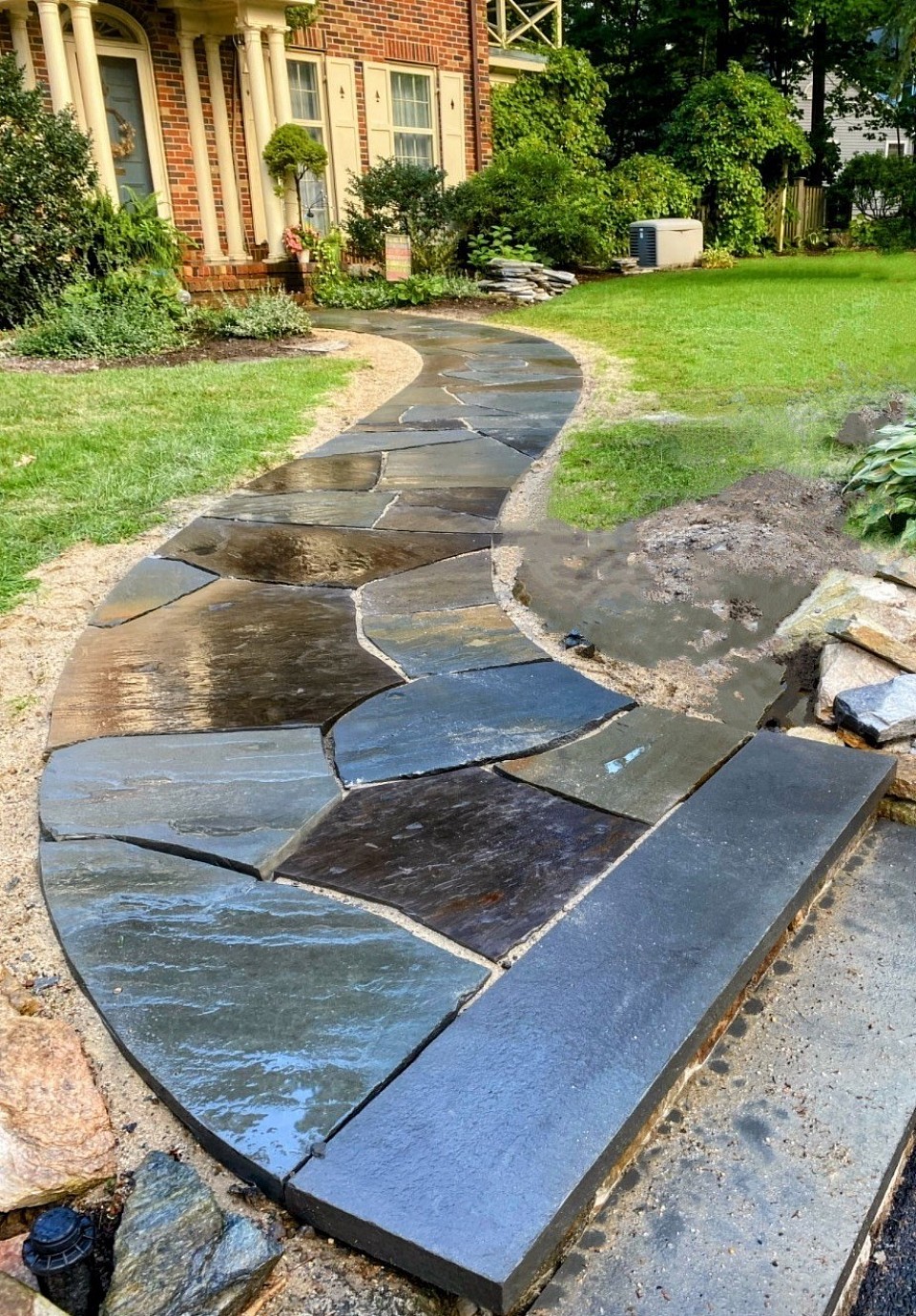 A new Bluestone walkway